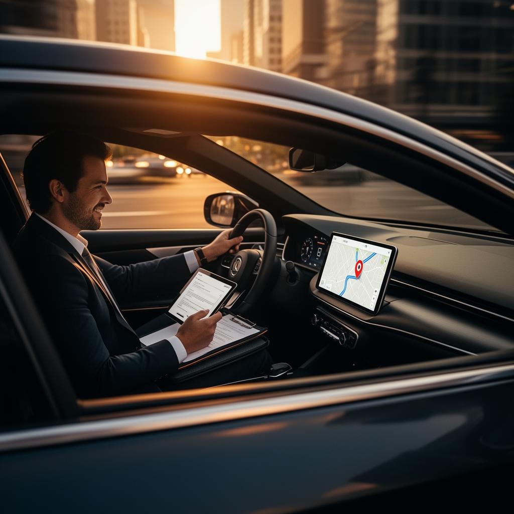 Mobile notary on the move
